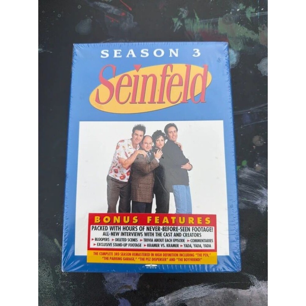 Seinfeld Season 3 DVD Box Set New